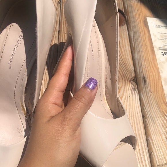 BCBGeneration Cream Nude Heels 3” - Picture 9 of 11